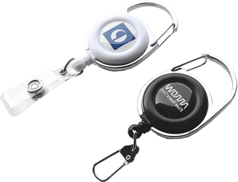  Custom Badge Reels Retractable with Clip Add Name