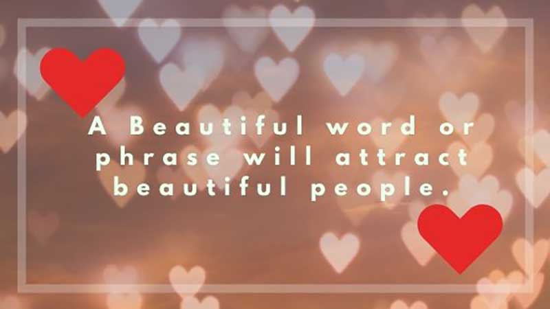 Beautiful words or phrase for Twitter
