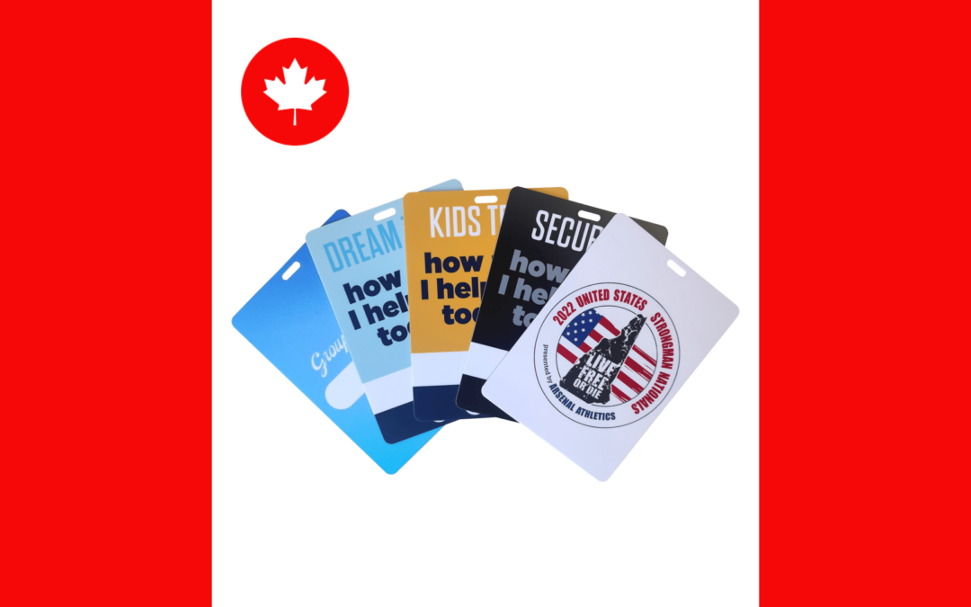 Custom Event Badges in Canada