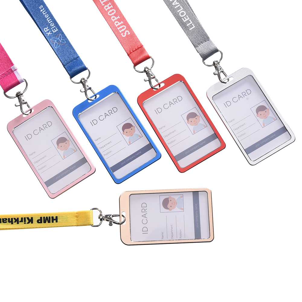 High Quality Aluminium Card Holder from $0.79 | 4inLanyards®